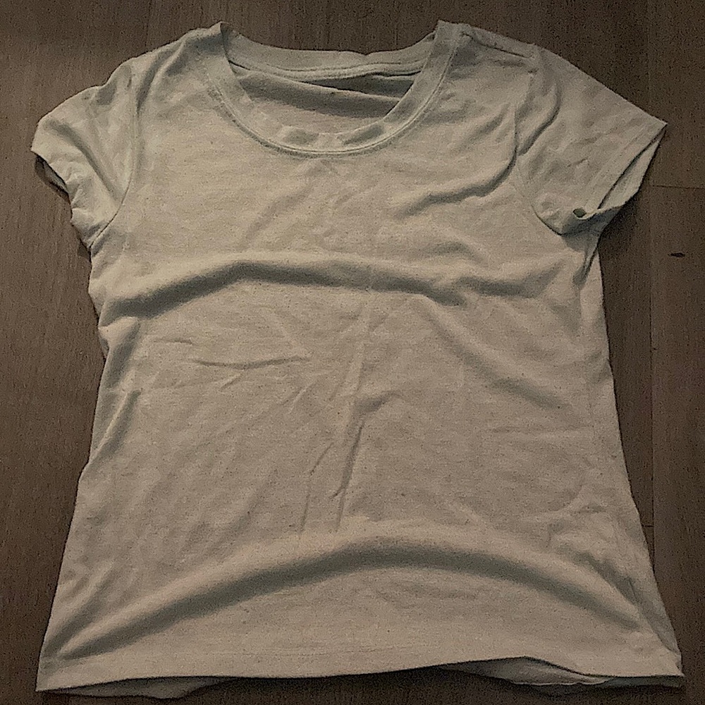 Light blue thin kids medium/ 8/10 t shirt
